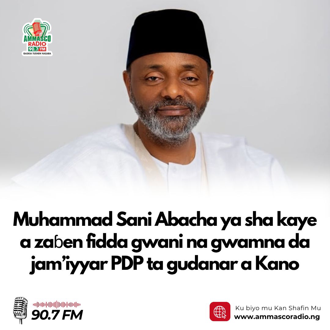 Muhammad Sani Abacha ya sha kaye a zaɓen fidda gwani na gwamna da jam’iyyar PDP ta gudanar a Kano